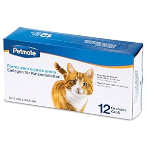 Petmate Large Litter Pan Liners, 12 Count (Pack of 1) Petmate Large Litter Pan Liners 12 Count Pack of 1