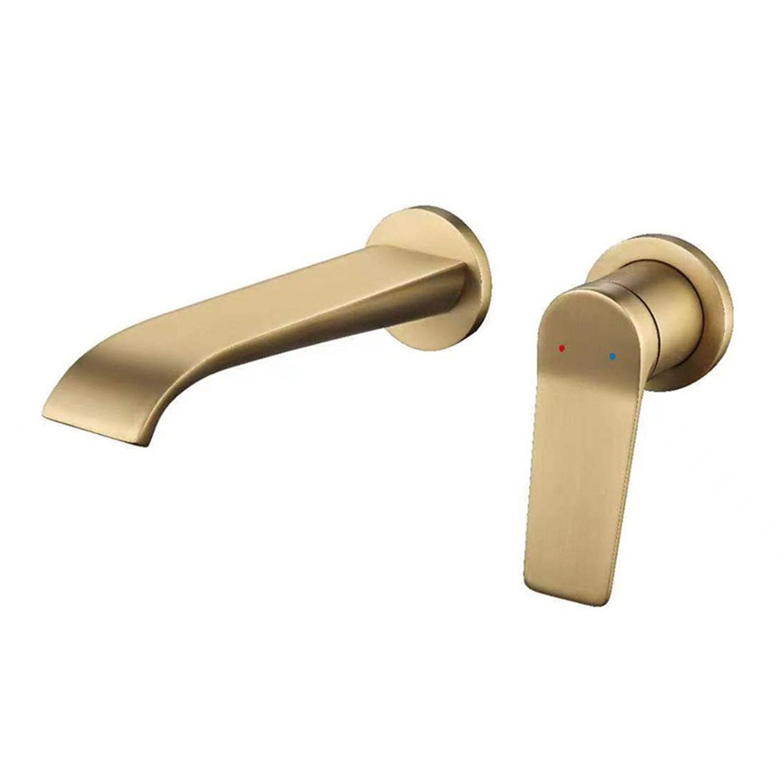 Mitigeur lavabo encastrable monocommande eau chaude et froide