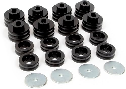 Miniatura 1 de Daystar KG04025BK 99-14 GM/Chevy 2500 Juego de bujes de carrocería negro Daystar