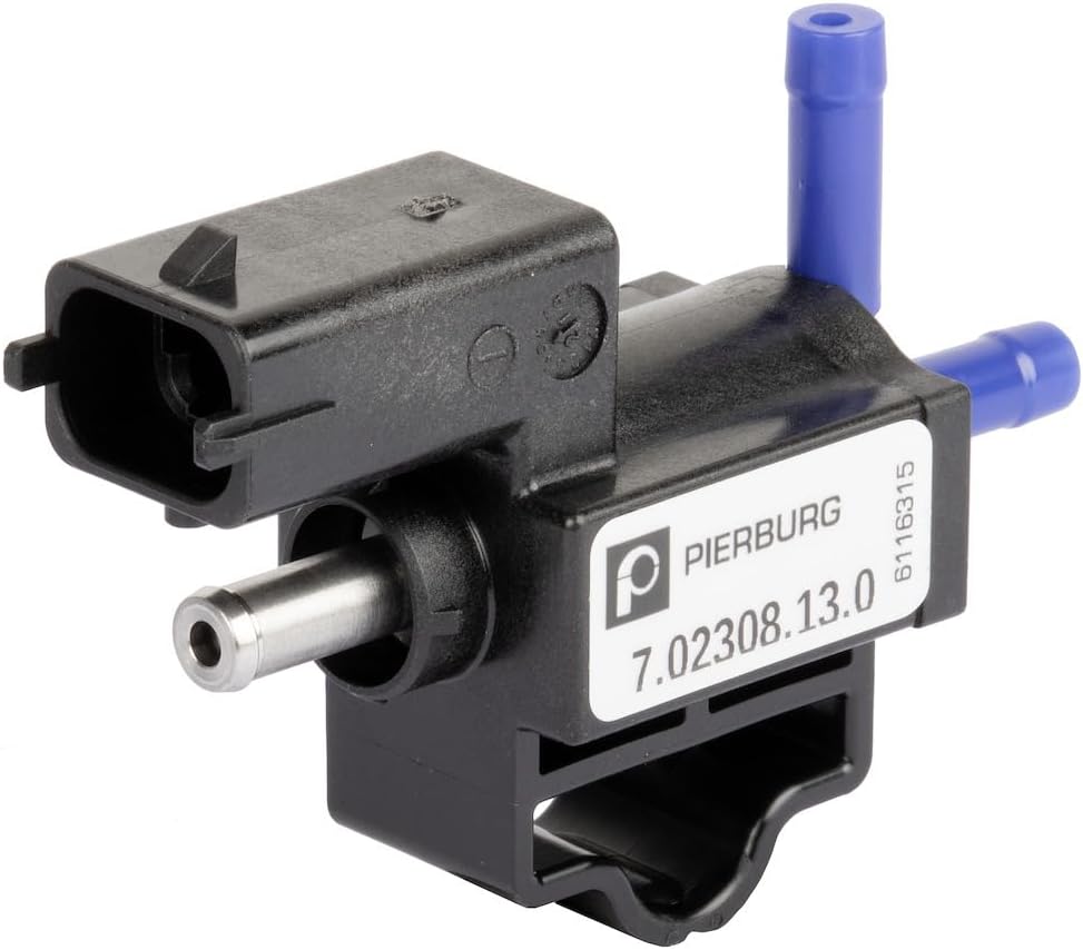 PIERBURG Pressure Converter Turbocharger Diverter Valve for Fiat Tipo Estate (356) 500X (334) Tipo Hatchback (356) 500L (351, 352) TIPO Notchback (356) 124 Spider (348) 7.02308.13.0