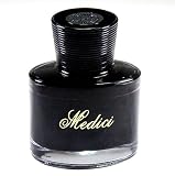Medici High Grade Writing Ink by Premiere Brands - Black Fountain Pen Ink in 60 ml Bottle - Enjoy Sm