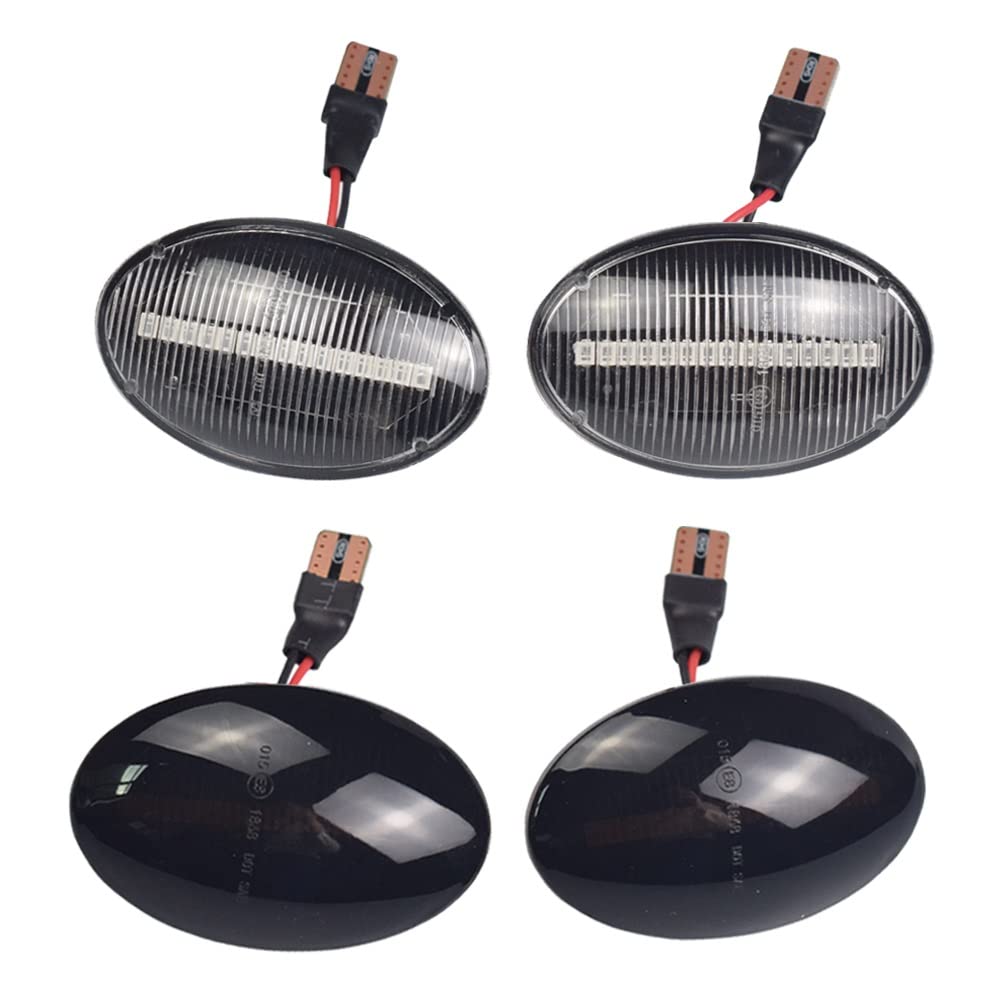 4x LED Marcia Indicatore Sequenziale Laufeffekt Ant - Foto 4