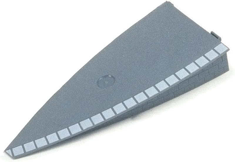 R464 OO Gauge Platform Ramp, Model Train Accessories for Adding Scenery, Dioramas, Woodland, Buildings and More to 00 Gauge Model Railway - 1:76 Scale, Grey