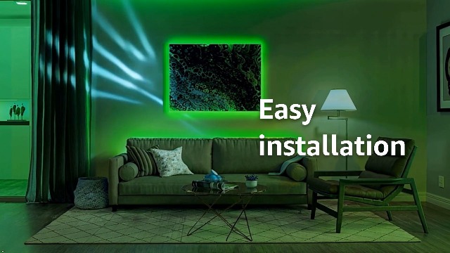 Image of echosari Strip Lights Battery Powered with Remote Timer for Cabinet Shelve (Pack of 3)