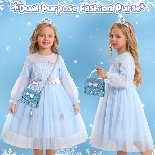 G.C Reine de Glace Jouet Princesse Cadeau Fille, Maquillage Enfant Fille – vue 9