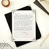 Juvale Vintage Lined Paper - 48 Sheets, 8.5 x 11 In, Cream - Stationery & Letter Paper with Lines for Handwritten Letters - Compatible with Inkjet & Laser Printers