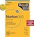 Norton 360 Deluxe 2022, 2+1 Edition, Antivirus, Unlimited Secure VPN, Password Manager | 3 Geräte | 1 Jahr | PC/Mac/Android | Aktivierungscode in Originalverpackung
