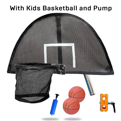 image for Jump Tastic Trampoline Trampoline Basketball Hoop, Lightweight Univers