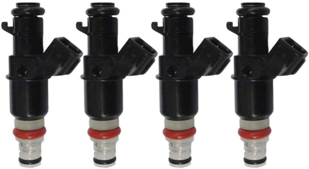 BYS 4x Fuel Injectors for 2005-11 Honda Accord CR-V Element 2.4 Repl.# 16450-RAA-A01