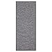 Machine Washable Tonal Design Jute Back 2x5 Reversible Indoor/Outdoor Runner Rug for Hallway, Entryway, Kitchen, Living Room, Garage, Patio, 2' x 5', Gray