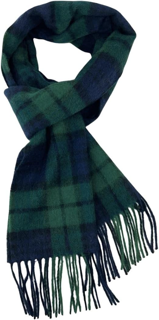 Briomhar Women's Cashmere Scarf - Plaid Scarf For Men 100% Cashmere Tartan Made in Scotland