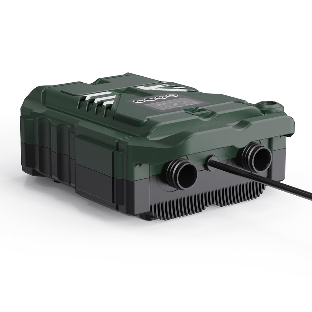 Compresor de aire eléctrico portátil de 12 V, 22 PSI, bomba de alta presión con apagado automático, 3 modos de trabajo, 7 boquillas para tabla de remo inflable, barco, kayak, tienda de campaña y