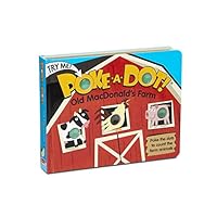 Melissa & Doug 31341 Poke-A-Dot Old MacDonald's Farm Board Book Board Book