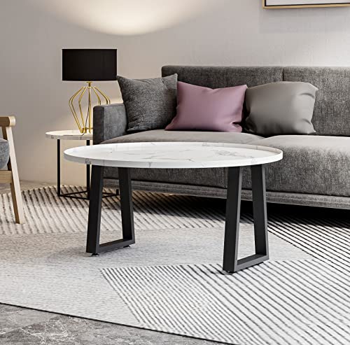Pieds de table robustes en métal à conception triangulaire solide de 10 cm - 4