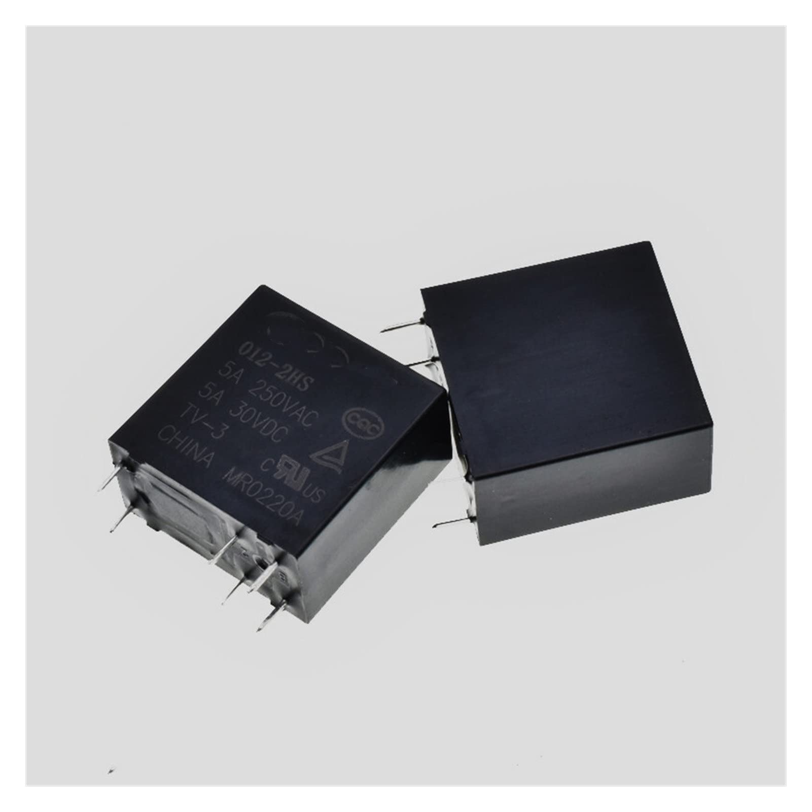 Relais de Puissance HF42F-024-2HS 24V 5A 6 broches pour circuit imprimé Lot de 10