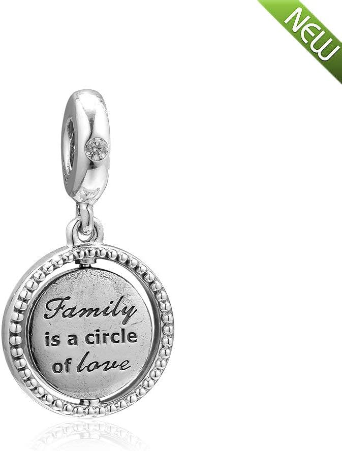 PANDOCCI 2019 Mother Day Gift Spinning Tree of Life Dangle Bead 925 Silver DIY Fits for Original Pandora Bracelets Charm Fashion Jewelry - Image 4