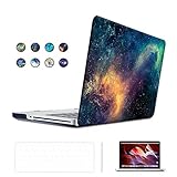 ICE FROG Slim Rubberized Plastic Hard Matte Frosted Case with Soft TPU Keyboard Skin and HD Screen Protecor for Macbook Pro 15