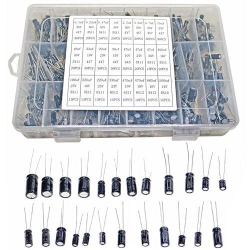 Condensateurs en aluminium 16V-50V indispensables pour vos projets de bricolage