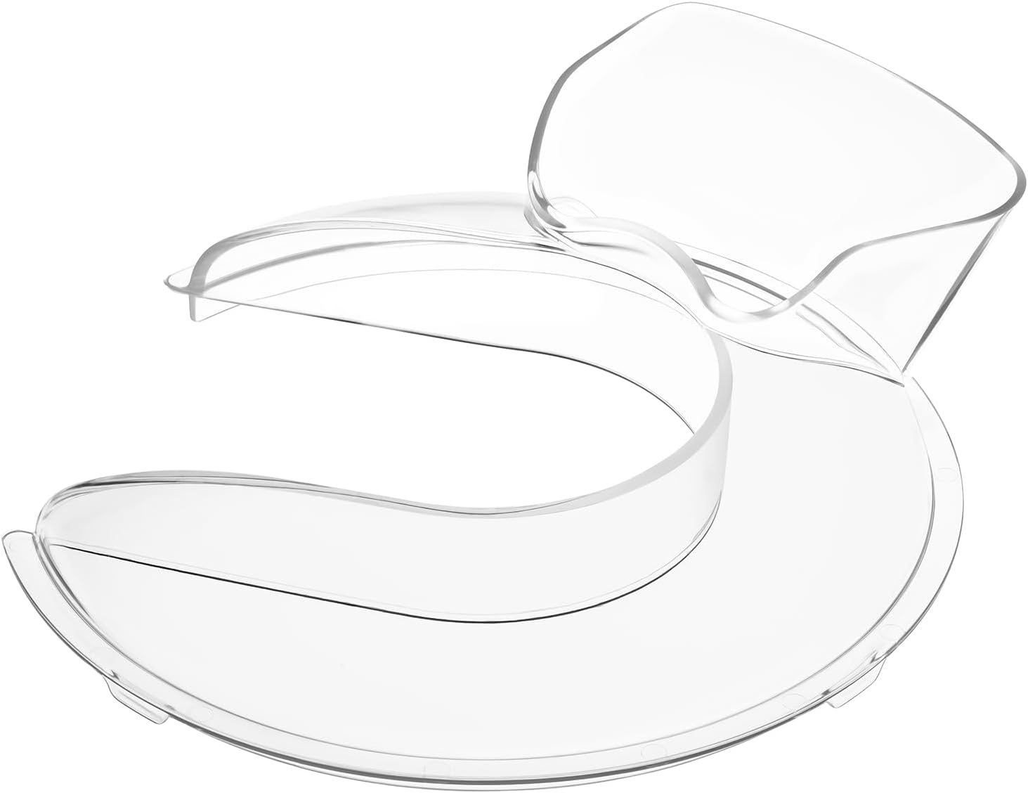 Pouring Shield for Kitchenaid Mixer, Splash Guard for Kitchenaid Bowl-Lift Stand Mixers 7 Quart, Stand Mixer Pouring Shield for Kitchenaid Stainless Steel Bowls