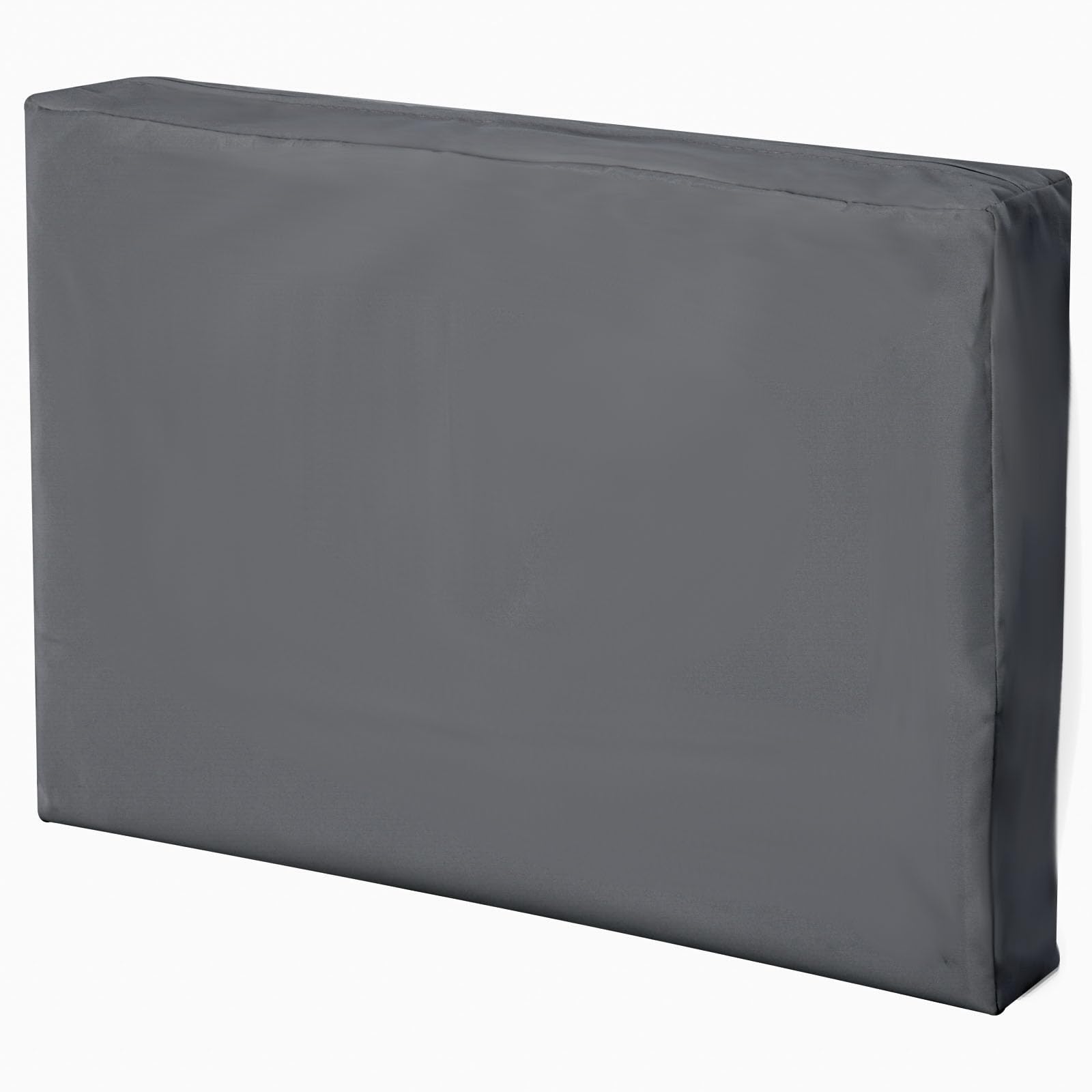 AK TRADING CO. Water Resistant Grey Seat Cushion Pad 79" x 35" x 4"