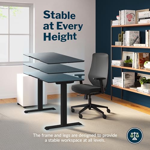 Image of Vari Essential Electric Standing Desk - 48x24 - Black