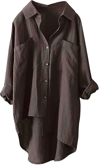 Lockere Bluse 'Delizia' aus Baumwolle und Leinen main image 1