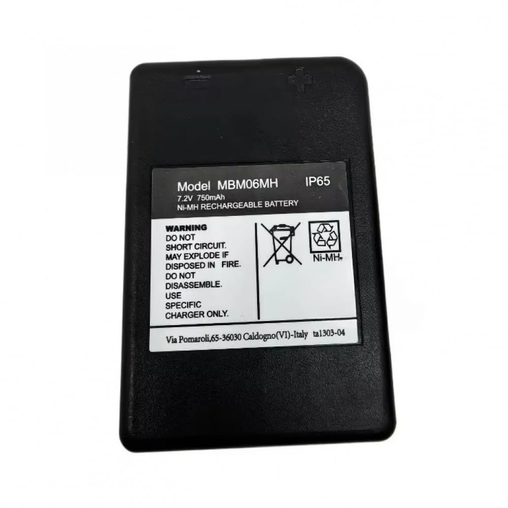 7.2V 750mAh MBM06MH Batterie de rechange compatible avec Autec Funkfernsteuerung Modular MJ/MK/MJ04/MJ DF/MK Plus/E16 KTC/E16 Series 42, 1pc