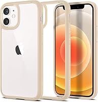 Vista 115 de Spigen Funda para iPhone 14 Pro Max, ultra híbrida, sin anillo magnético, antiamarilleo, transparente