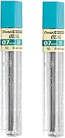 Pentel Grafite Hi-Polymer 0.7mm 2B com 2 Tubos SM/50-2B
