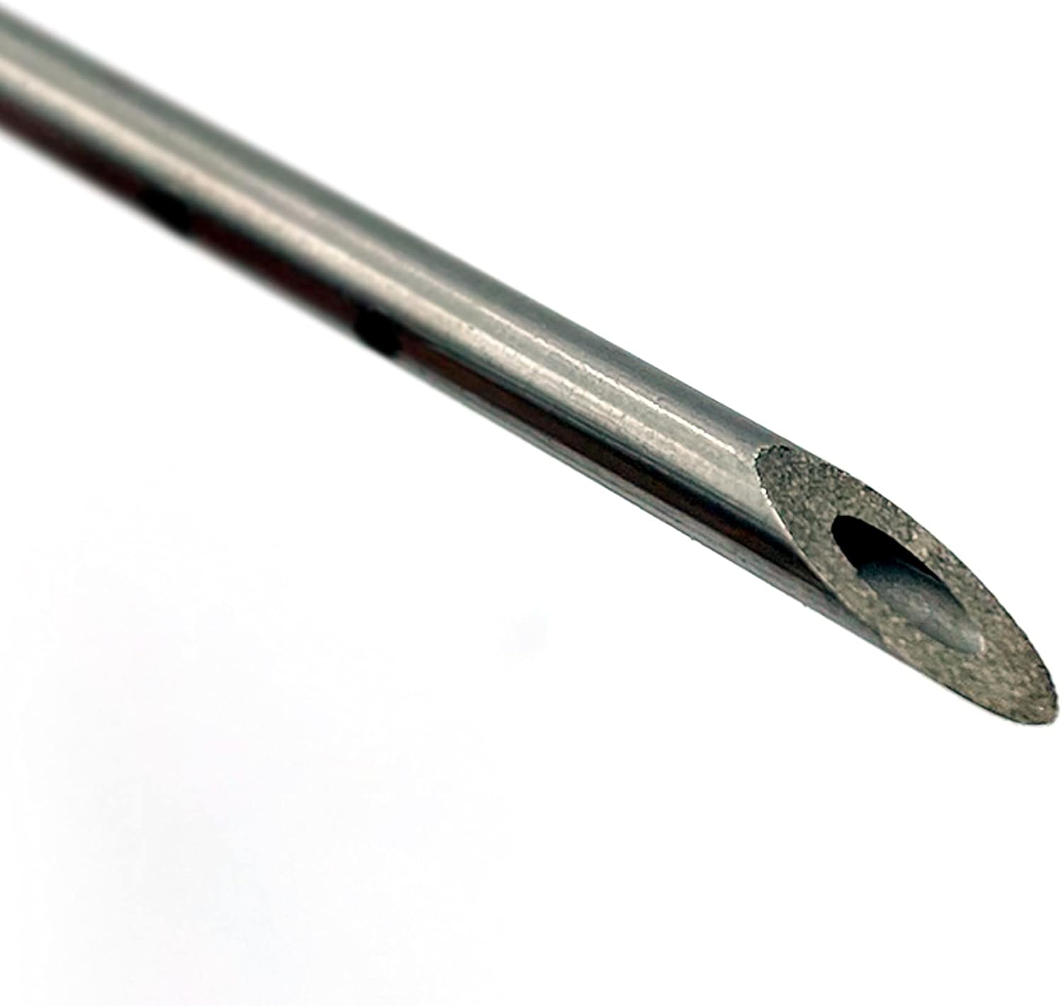 IKEJIME EXTRA STRENGTH Ike Jime: Super Long Ikejime Big Fish Spike With Two Stainless Steel Wires (Tuna, Yellowtail, Wahoo) Black Textured Ikejime Handle