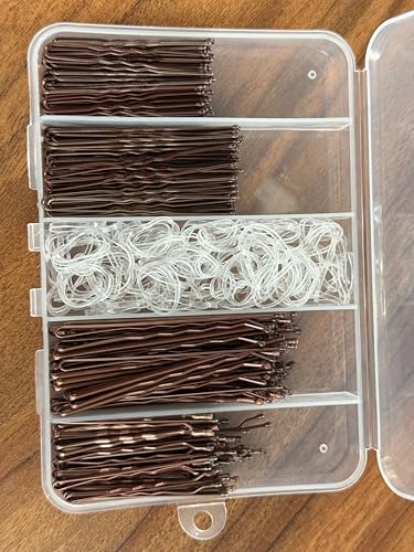 300 Piece Bobby Pins Hair Pins Kit with Storage Box,