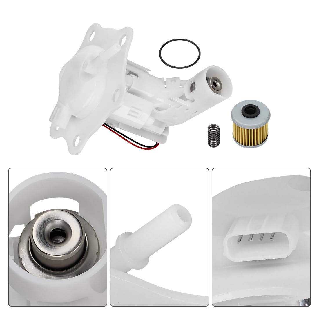 Zestaw pompy paliwa + filtr oleju z uszczelką sprężynową pasuje do Honda CRF250 CRF450 R/RX 2009-2024 16700-MEN-A52