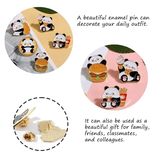 Image of 8Pcs Kawaii Frog Enamel Pin Set Cute Cartoon Frog Brooches, Lapel Pins for Backpacks, Jackets, Hats, Perfect Gifts for Women, Teens