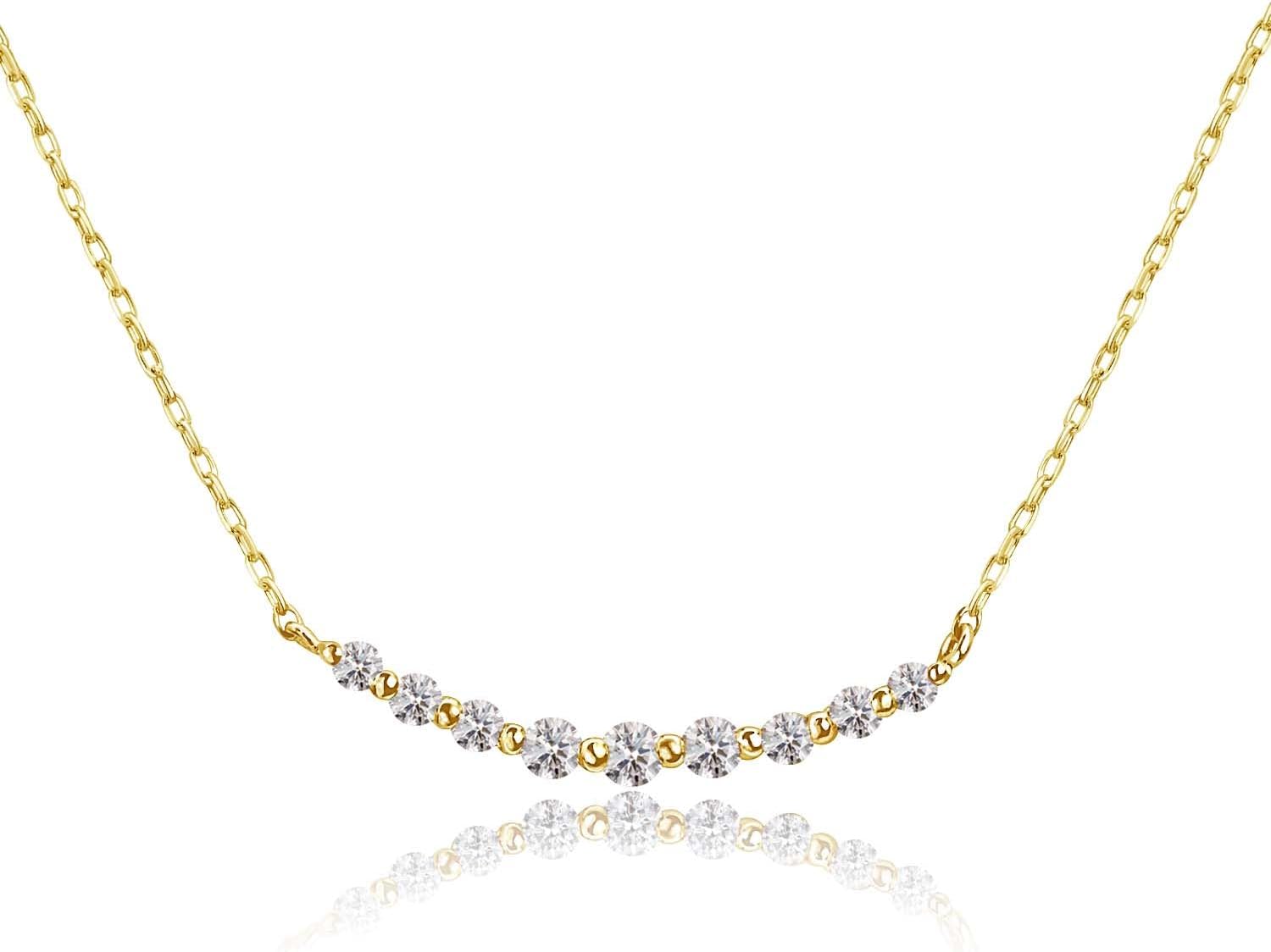 ピクセルミラー A品 天然水晶 ネックレス 依田貴石 ペンダントトップ