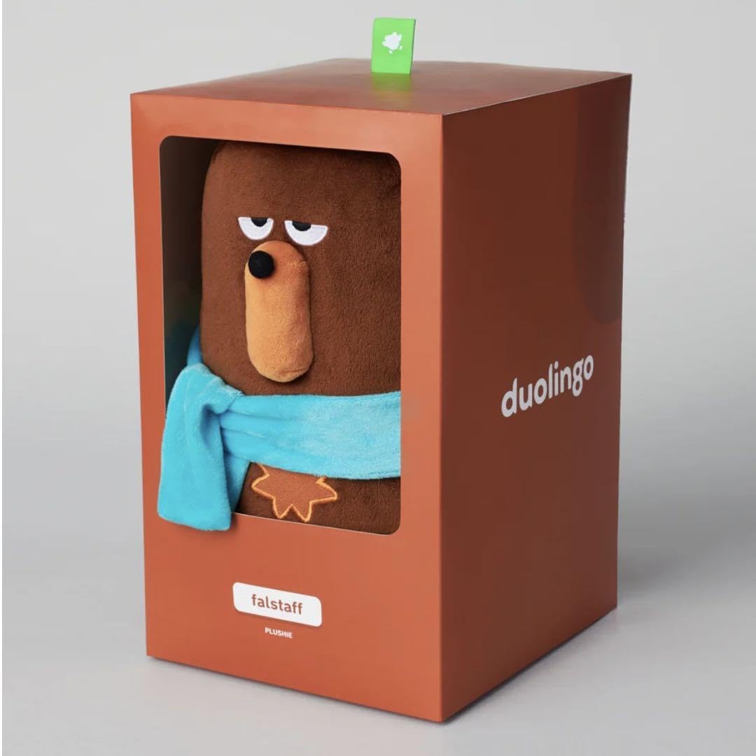 【公式グッズ】duolingo Falstaff デュオリンゴ ぬいぐるみ Amazon.co.jp: 【公式グッズ】 duolingo Falstaff デュオリンゴ