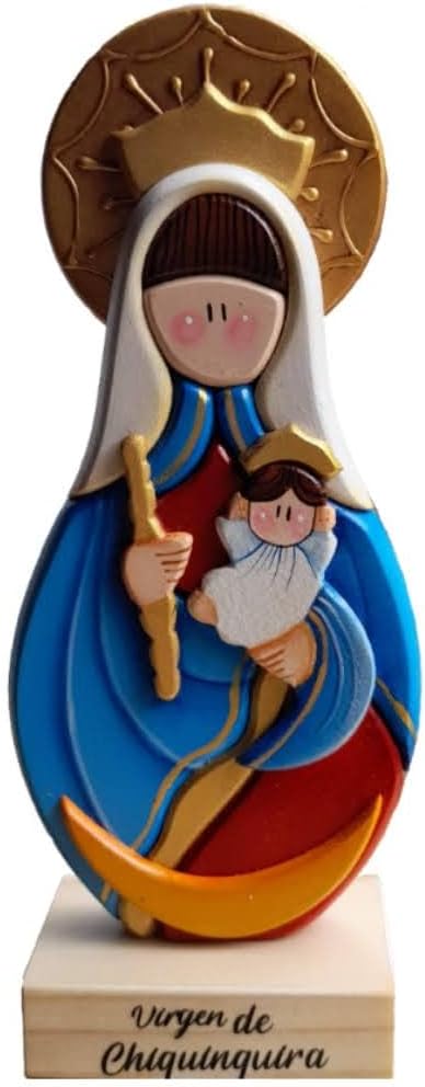Imagen de la Virgen de Chiquinquira estatua, Virgen de Colombia, patrona de Colombia, Maracaibo,Virgen de chiquinquira para niños, Our Lady of the Rosary of Chiquinquira imagen para niño