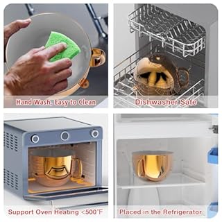 6QT Stainless Steel Mixer Bowl for Kitchenaid Stand Mixers, Kitchen Aid Mixing Bowl for 6QT Lift Mixer with Handle Copper