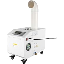 Agricultural Ultrasonic Humidifier, 3KG/H Commercial Air Humidifier Automatic Mist Cooling Whole House Machine 10L/2.64Gal Mist Maker for Warehouse Greenhouse Garden Industry