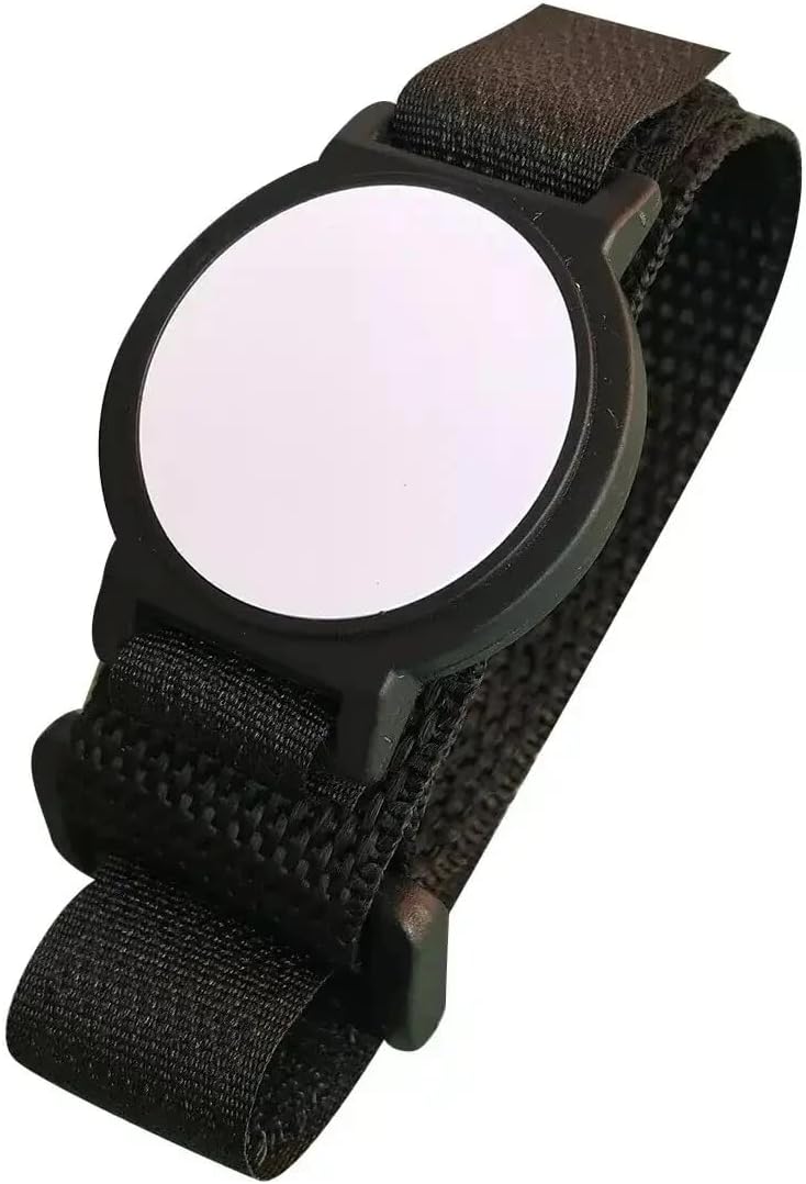 125khz RFID EM4100 Wristbands, Waterproof TK4100 RFID Black Bracelet (5 Pack)