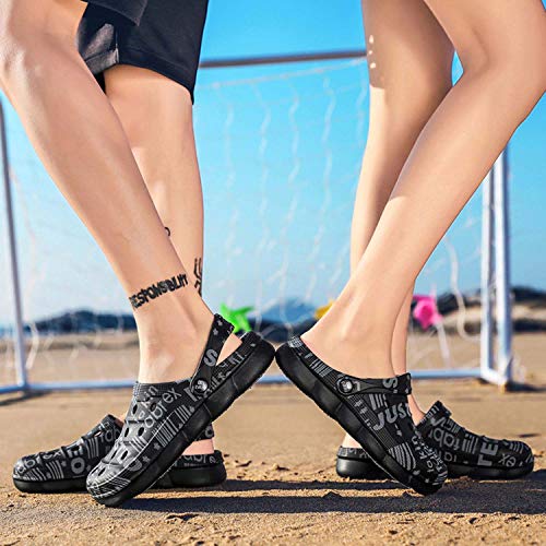Image of CERYTHRINA Mens Womens Garden Clogs Summer Sandals Lightweight Non Slip Walking Sport Shoes Unisex Adults Clog for Pool Beach Yard Kitchen Shower