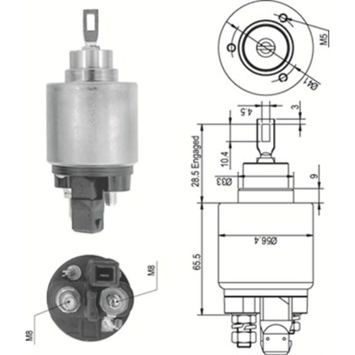 Elettromagnete: il segreto del motorino d'avviamento in 70 caratteri