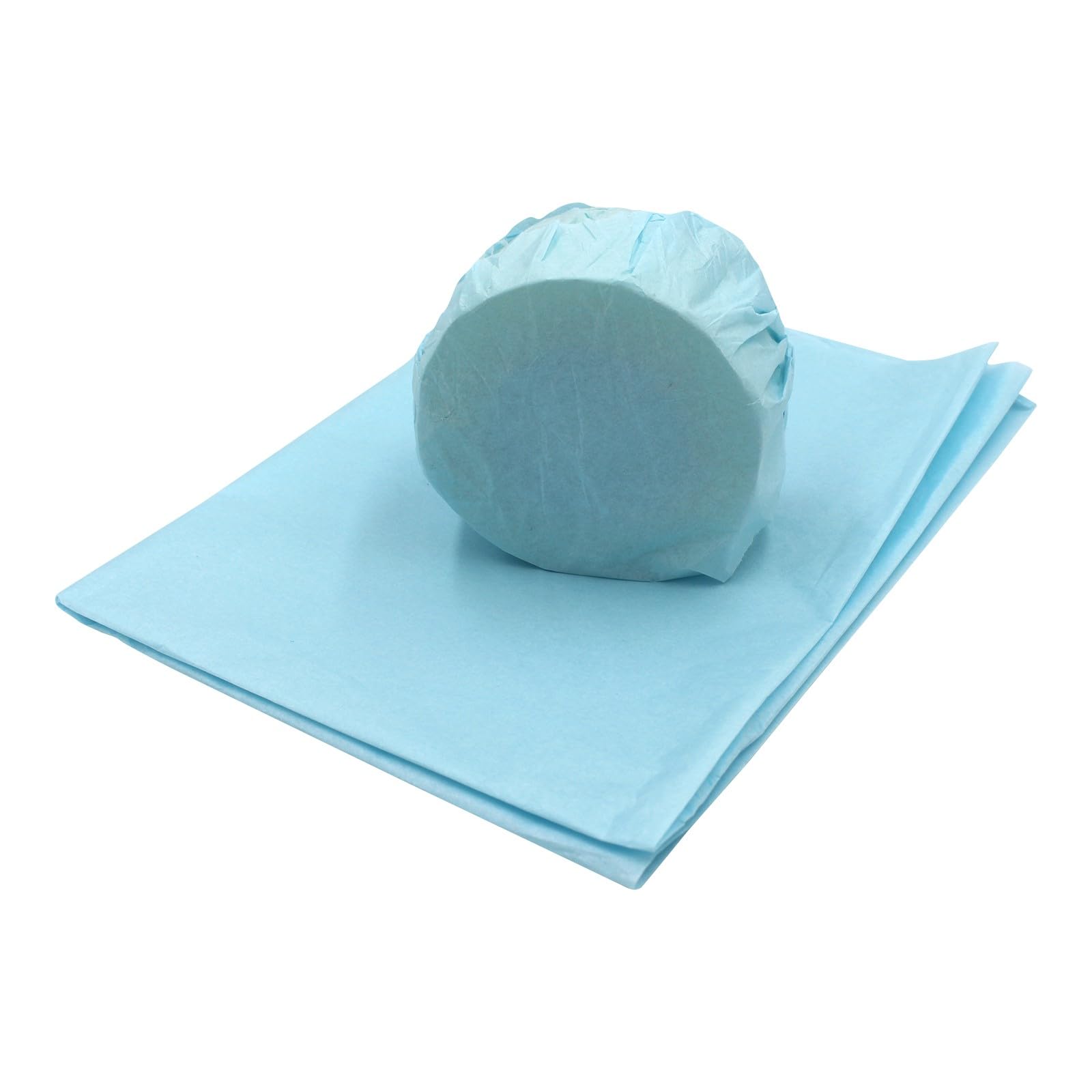 50 Sheets - Large Coloured Tissue Paper 20 x 30 inches (500x750mm) | Acid Free Art and Craft Wrapping Paper | Gift Wrapping Decorative Soft Tissue Sheets (Baby Blue)