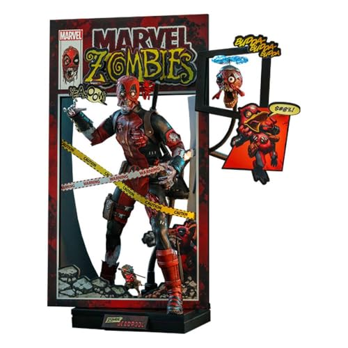 Hot Toys - 1:6 Zombie Deadpool, Red