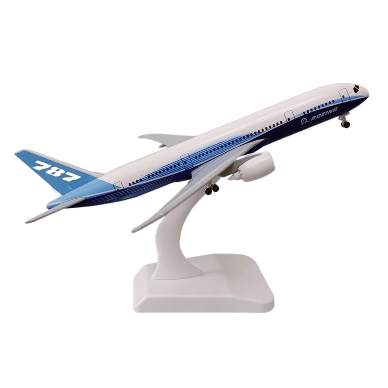 Skopiuj model samolotu 19cm dla prototypowego lotnictwa Boeing B787 odlewany ciśnieniowo ze stopu Model samolotu z kołami zestaw do lądowania kolekcja samolotów