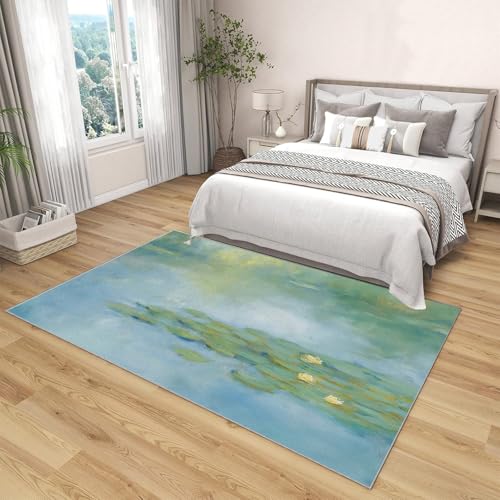 Tapis Nénuphar Antidérapant Résout les Glissades Salon et Chambre