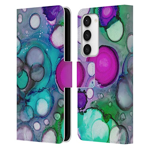 Étui portefeuille en cuir Samsung S23 5G Haroulita Head Case Designs