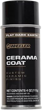 Wheeler Cerama-Coat, Spray On Ceramic Coating for Customizable, Scratch Resistant, Non-Reflective Matte Coating