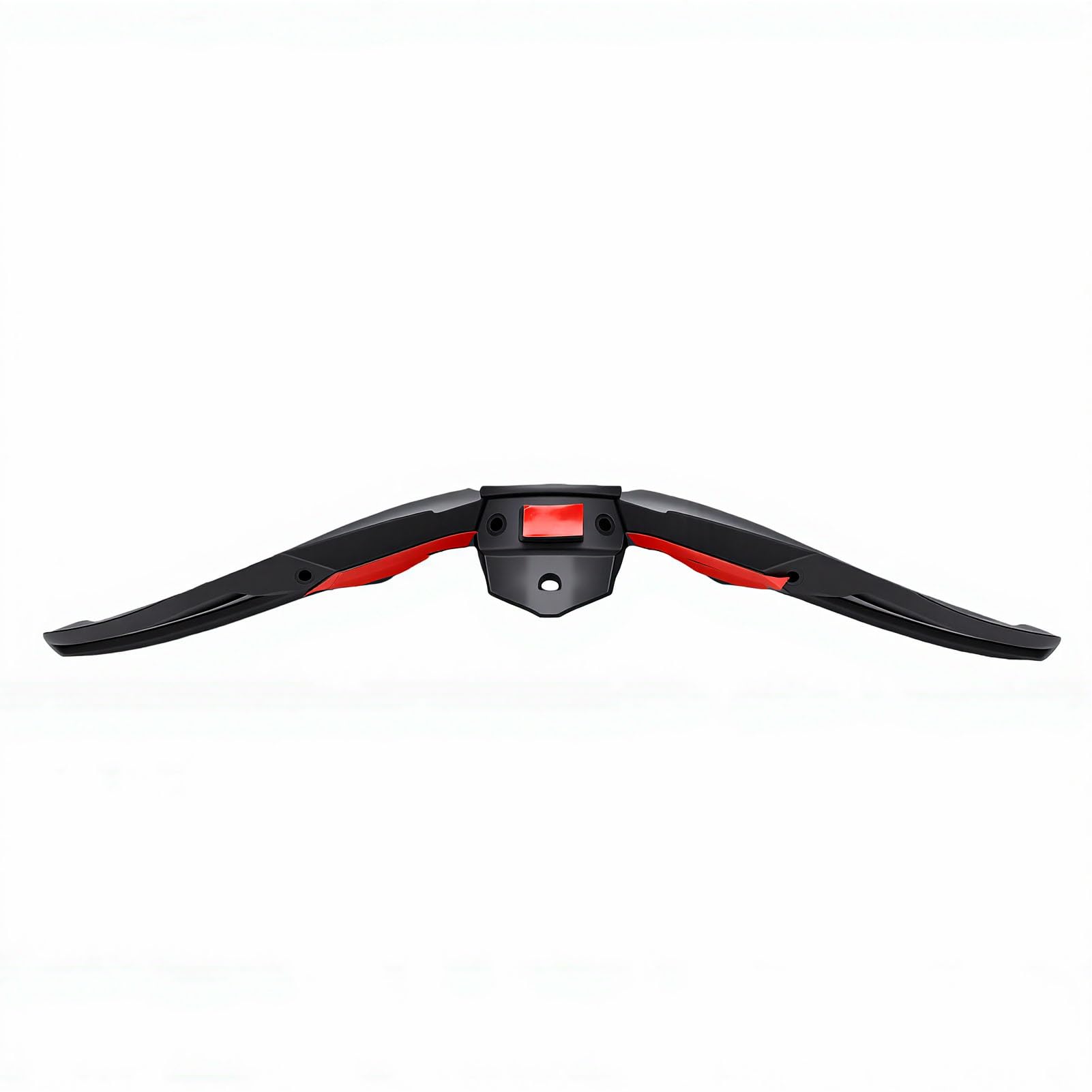 Spoiler Avant de Moto en ABS Noir de Remplacement pour MT09 MT09 SP 2024-2026, avec Conception Aérodynamique Réglable pour Une Force d'appui et Une stabilité Accrues