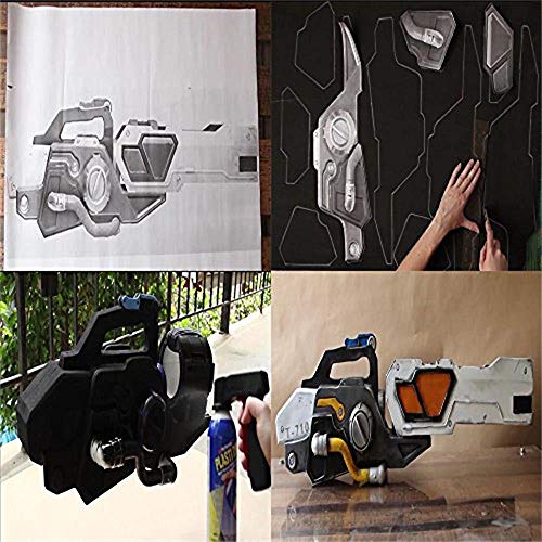 Eva Foam Sheets For Kids Craft Cosplay Model 13.7"×39" Thickness 1-10Mm (High Density 79 Kg/M³) #TOP2