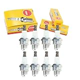 8 pc NGK 6703 BPMR7A SOLID Standard Spark Plugs